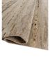 entropy beige and brown afghan wool hand knotted Rug - FoldShot