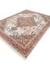 gulnar ivory afghan wool hand knotted Rug - FoldShot gulnar ivory afghan wool hand knotted Rug - FoldShot