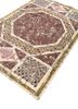 far pavilions ivory wool hand knotted Rug - FoldShot far pavilions ivory wool hand knotted Rug - FoldShot