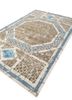 far pavilions ivory wool hand knotted Rug - FoldShot