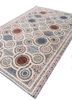 far pavilions ivory wool hand knotted Rug - FoldShot far pavilions ivory wool hand knotted Rug - FoldShot