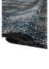 gilded age grey and black afghan wool hand knotted Rug - FoldShot gilded age grey and black afghan wool hand knotted Rug - FoldShot