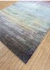 afterglow by kavi grey and black wool and bamboo silk hand knotted Rug - FoldShot afterglow by kavi grey and black wool and bamboo silk hand knotted Rug - FoldShot