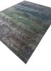 afterglow by kavi grey and black bamboo silk hand knotted Rug - FoldShot afterglow by kavi grey and black bamboo silk hand knotted Rug - FoldShot