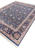 aurora blue wool hand knotted Rug - FoldShot aurora blue wool hand knotted Rug - FoldShot