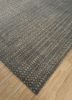 pansy blue wool hand knotted Rug - FoldShot pansy blue wool hand knotted Rug - FoldShot
