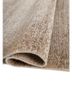 entropy beige and brown wool and silk hand knotted Rug - FoldShot