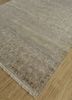 viscaya ivory afghan wool and silk hand knotted Rug - FoldShot viscaya ivory afghan wool and silk hand knotted Rug - FoldShot