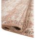 viscaya red and orange afghan wool and silk hand knotted Rug - FoldShot viscaya red and orange afghan wool and silk hand knotted Rug - FoldShot