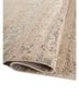 viscaya ivory afghan wool and silk hand knotted Rug - FoldShot viscaya ivory afghan wool and silk hand knotted Rug - FoldShot