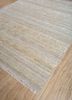 viscaya ivory afghan wool and silk hand knotted Rug - FoldShot viscaya ivory afghan wool and silk hand knotted Rug - FoldShot