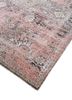 far east red and orange afghan wool and silk hand knotted Rug - FoldShot far east red and orange afghan wool and silk hand knotted Rug - FoldShot