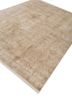 thyme beige and brown afghan wool and silk hand knotted Rug - FoldShot thyme beige and brown afghan wool and silk hand knotted Rug - FoldShot