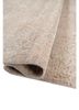 far east blue afghan wool and silk hand knotted Rug - FoldShot far east blue afghan wool and silk hand knotted Rug - FoldShot