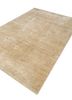 entropy gold afghan wool and silk hand knotted Rug - FoldShot entropy gold afghan wool and silk hand knotted Rug - FoldShot