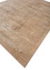 entropy beige and brown wool and bamboo silk hand knotted Rug - FoldShot entropy beige and brown wool and bamboo silk hand knotted Rug - FoldShot