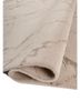 urban pause by kavi ivory wool and bamboo silk hand knotted Rug - FoldShot