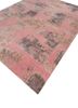 project error by kavi pink and purple wool and bamboo silk hand knotted Rug - FoldShot