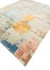 chaos theory by kavi green wool and bamboo silk hand knotted Rug - FoldShot chaos theory by kavi green wool and bamboo silk hand knotted Rug - FoldShot