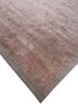 chaos theory by kavi beige and brown wool and bamboo silk hand knotted Rug - FoldShot