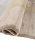 unfold by kavi ivory wool and bamboo silk hand knotted Rug - FoldShot unfold by kavi ivory wool and bamboo silk hand knotted Rug - FoldShot