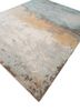 chaos theory by kavi ivory wool and bamboo silk hand knotted Rug - FoldShot chaos theory by kavi ivory wool and bamboo silk hand knotted Rug - FoldShot