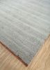 chaos theory by kavi grey and black wool and bamboo silk hand knotted Rug - FoldShot chaos theory by kavi grey and black wool and bamboo silk hand knotted Rug - FoldShot