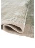 afterglow by kavi green wool and bamboo silk hand knotted Rug - FoldShot