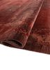 afterglow by kavi red and orange wool and bamboo silk hand knotted Rug - FoldShot afterglow by kavi red and orange wool and bamboo silk hand knotted Rug - FoldShot