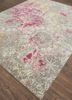 chaos theory by kavi pink and purple wool and bamboo silk hand knotted Rug - FoldShot chaos theory by kavi pink and purple wool and bamboo silk hand knotted Rug - FoldShot