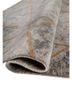 chaos theory by kavi grey and black wool and bamboo silk hand knotted Rug - FoldShot