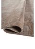 project error by kavi grey and black wool and bamboo silk hand knotted Rug - FoldShot