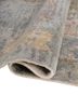 aprezo grey and black wool and bamboo silk hand knotted Rug - FoldShot