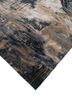 chaos theory by kavi blue wool and bamboo silk hand knotted Rug - FoldShot