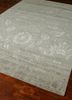 chaos theory by kavi grey and black wool and bamboo silk hand knotted Rug - FoldShot chaos theory by kavi grey and black wool and bamboo silk hand knotted Rug - FoldShot