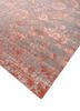 chaos theory by kavi red and orange wool and bamboo silk hand knotted Rug - FoldShot chaos theory by kavi red and orange wool and bamboo silk hand knotted Rug - FoldShot
