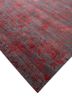 chaos theory by kavi grey and black wool and bamboo silk hand knotted Rug - FoldShot chaos theory by kavi grey and black wool and bamboo silk hand knotted Rug - FoldShot