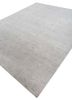 far east grey and black wool and bamboo silk hand knotted Rug - FoldShot far east grey and black wool and bamboo silk hand knotted Rug - FoldShot