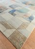 chaos theory by kavi grey and black wool and bamboo silk hand knotted Rug - FoldShot chaos theory by kavi grey and black wool and bamboo silk hand knotted Rug - FoldShot