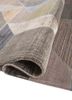 chaos theory by kavi grey and black wool and bamboo silk hand knotted Rug - FoldShot chaos theory by kavi grey and black wool and bamboo silk hand knotted Rug - FoldShot