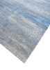 afterglow by kavi grey and black wool and bamboo silk hand knotted Rug - FoldShot afterglow by kavi grey and black wool and bamboo silk hand knotted Rug - FoldShot