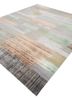 afterglow by kavi grey and black wool and bamboo silk hand knotted Rug - FoldShot afterglow by kavi grey and black wool and bamboo silk hand knotted Rug - FoldShot
