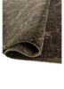 urban pause by kavi grey and black wool and bamboo silk hand knotted Rug - FoldShot