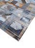 afterglow by kavi blue wool and bamboo silk hand knotted Rug - FoldShot afterglow by kavi blue wool and bamboo silk hand knotted Rug - FoldShot