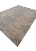 chaos theory by kavi ivory wool and bamboo silk hand knotted Rug - FoldShot chaos theory by kavi ivory wool and bamboo silk hand knotted Rug - FoldShot