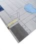 chaos theory by kavi grey and black wool and bamboo silk hand knotted Rug - FoldShot chaos theory by kavi grey and black wool and bamboo silk hand knotted Rug - FoldShot