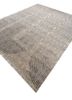 aakar by kavi beige and brown wool and bamboo silk hand knotted Rug - FoldShot aakar by kavi beige and brown wool and bamboo silk hand knotted Rug - FoldShot