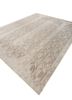 aakar by kavi ivory wool and bamboo silk hand knotted Rug - FoldShot aakar by kavi ivory wool and bamboo silk hand knotted Rug - FoldShot