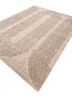 aakar by kavi beige and brown wool and bamboo silk hand knotted Rug - FoldShot aakar by kavi beige and brown wool and bamboo silk hand knotted Rug - FoldShot
