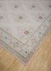 erbe ivory wool hand knotted Rug - FoldShot erbe ivory wool hand knotted Rug - FoldShot